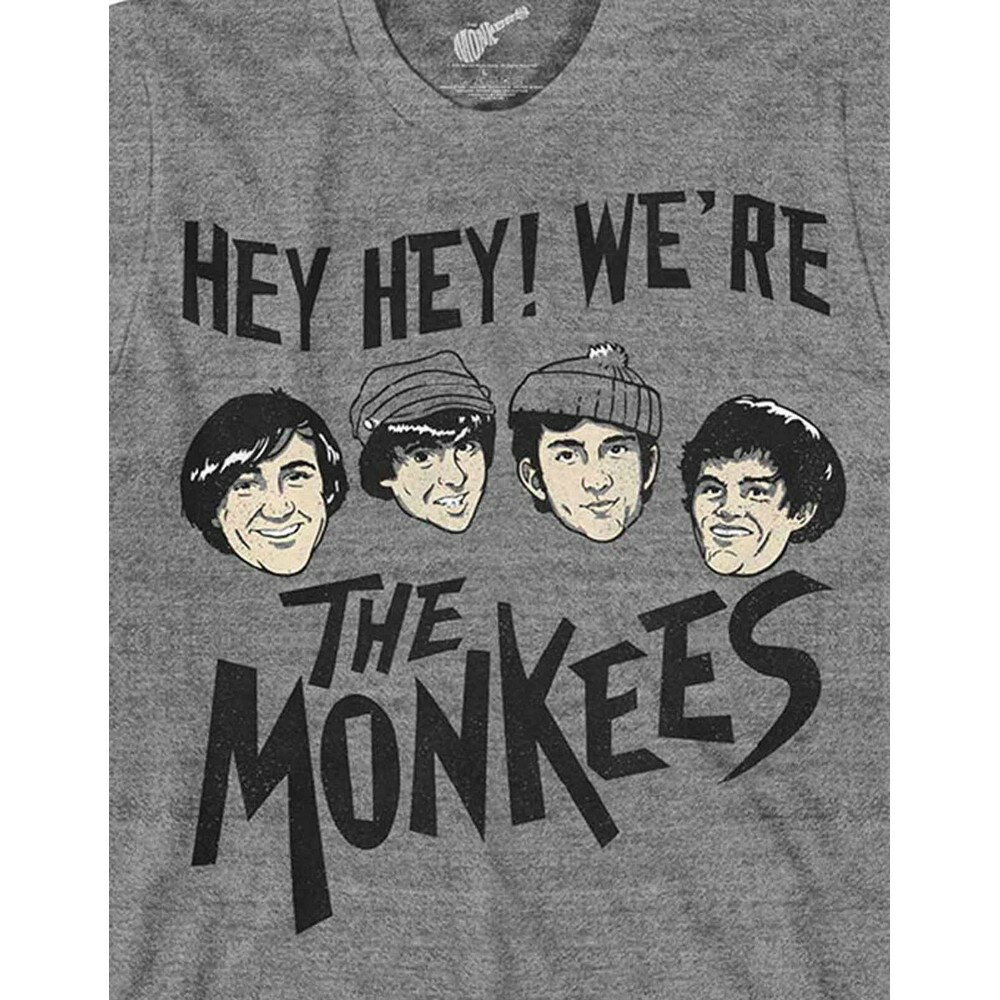 (ザ・モンキーズ) The Monkees オフィシャル商品 ユニセックス Hey Hey! Tシャツ 半袖 トップス 