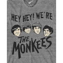 (ザ モンキーズ) The Monkees オフィシャル商品 ユニセックス Hey Hey Tシャツ 半袖 トップス 【海外通販】