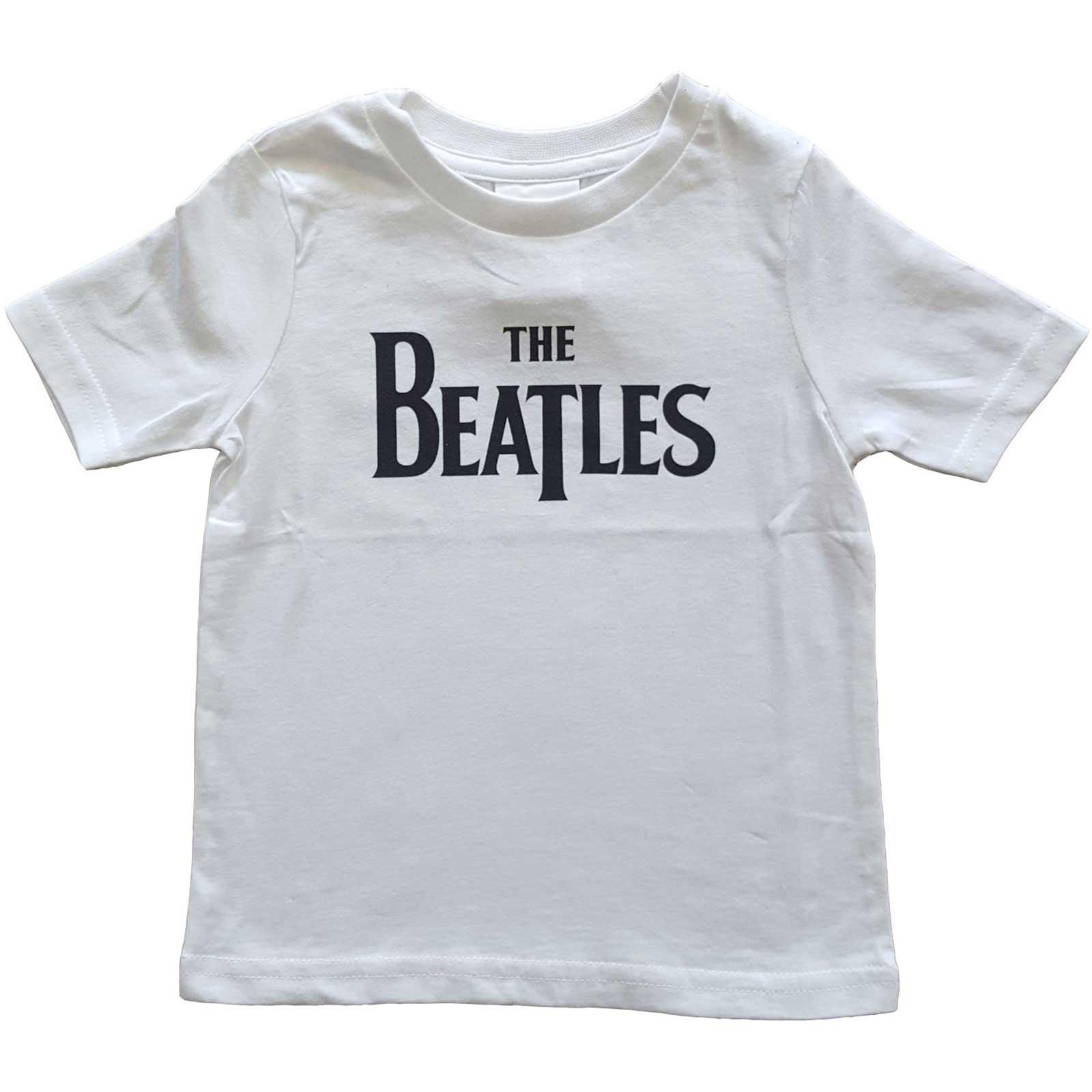 (ビートルズ) The Beatles オフィシャル商品 キッズ・子供・赤ちゃん Drop T Tシャツ ロゴ 半袖 トップス 【海外通販】