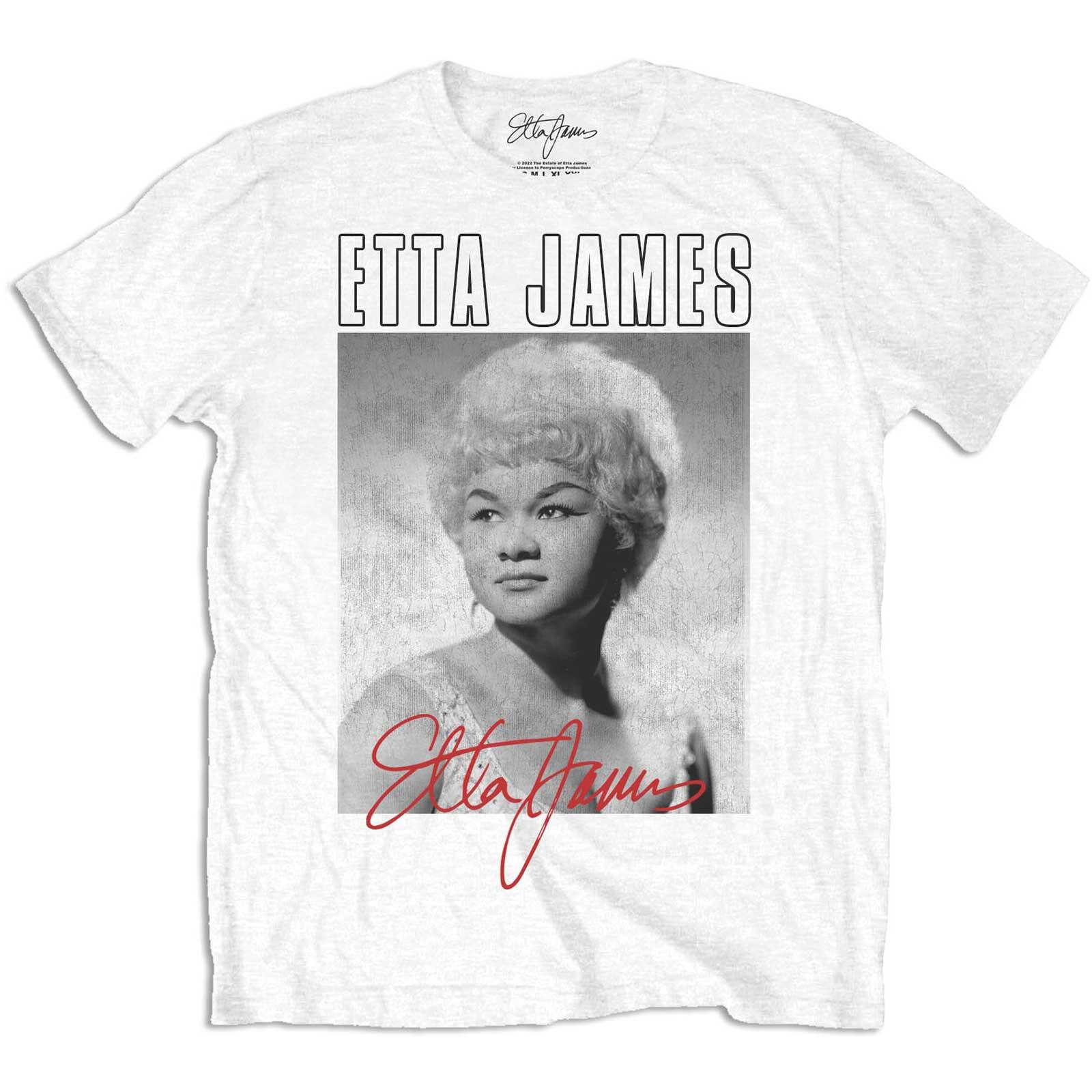 (エタ・ジェイムズ) Etta James オフィシャル商品 ユニセックス コットン Tシャツ 半袖 トップス 【海外通販】