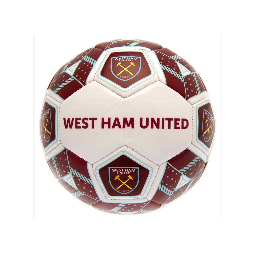 ウェストハム・ユナイテッド フットボールクラブ West Ham United FC オフィシャル商品 クレスト サッカボール 【海外通販】のサムネイル
