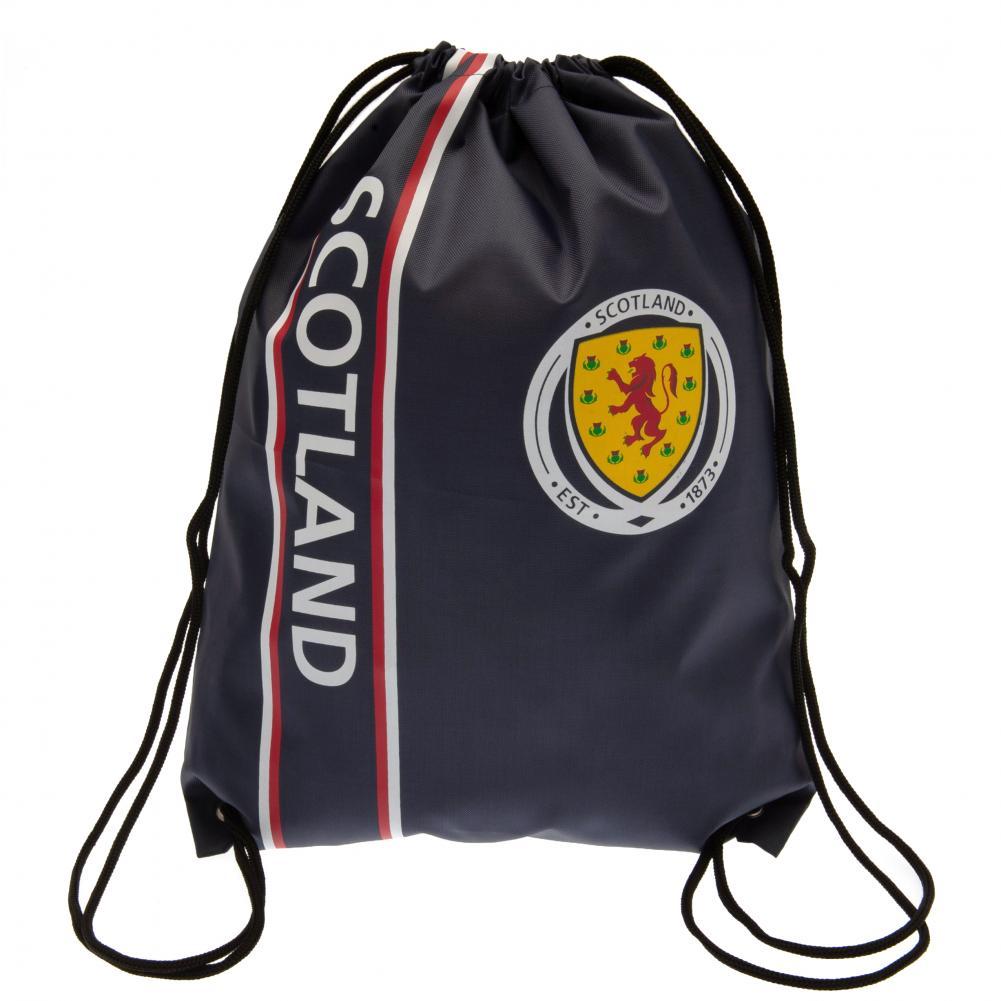 スコットランドサッカー協会 Scotland FA オフィシャル商品 ドローストリングバッグ 巾着 ナップサック 【海外通販】