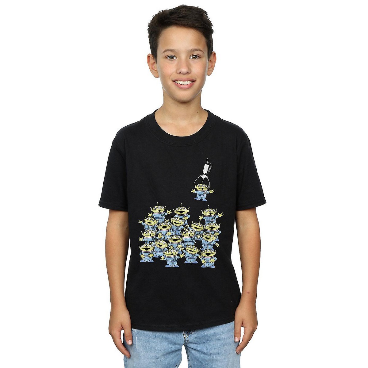 (トイ・ストーリー) Toy Story オフィシャル商品 キッズ・子供用 エイリアン 半袖 Tシャツ トップス 男の子 【海外通販】