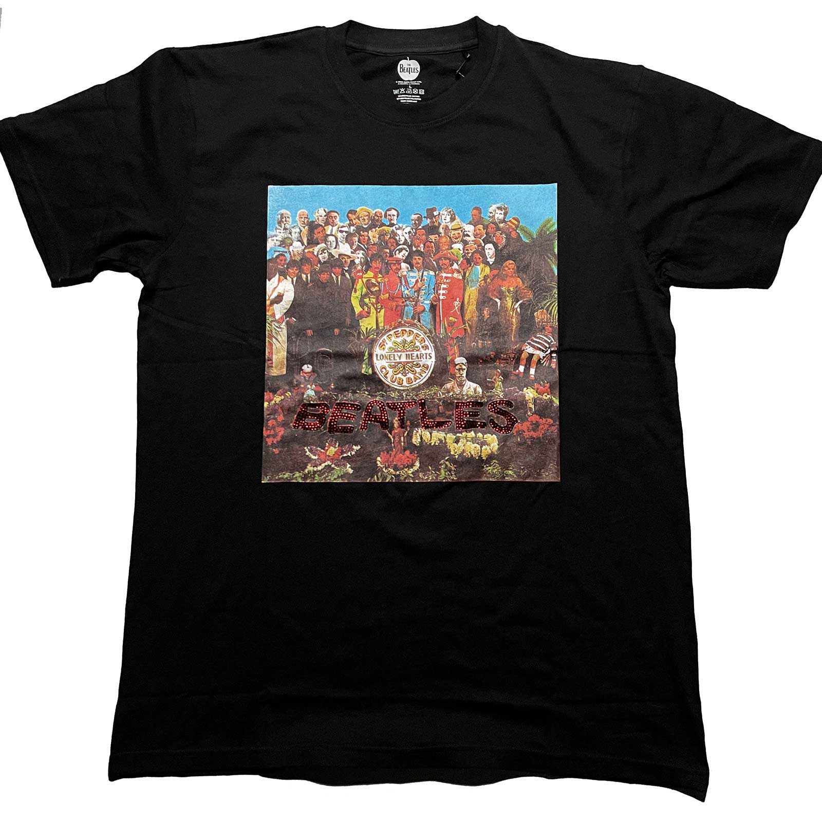 乐天商城 - (ザ・ビートルズ) The Beatles オフィシャル商品 ユニセックス Sgt Pepper Embellished Tシャツ 半袖 トップス 【海外通販】