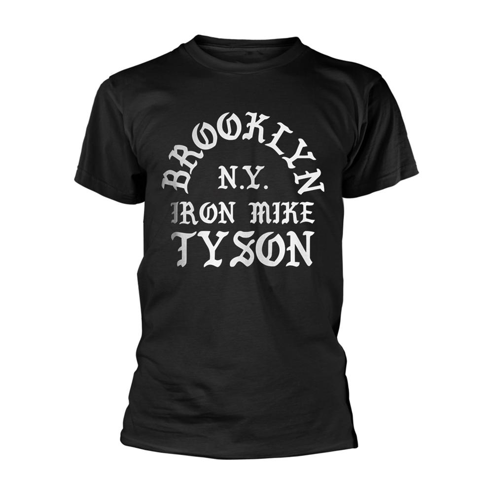 (マイク・タイソン) Mike Tyson オフィシャル商品 ユニセックス Old English Text Tシャツ 半袖 トップス 【海外通販】