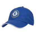 チェルシー フットボールクラブ Chelsea FC オフィシャル商品 クレスト キャップ 帽子 ハット 【海外通販】