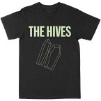 (ザ・ハイヴス) The Hives オフィシャル商品 ユニセックス 暗い場所で光る Tシャツ Coffin 半袖 トップス 【海外通販】