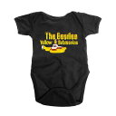 (ザ・ビートルズ) The Beatles オフィシャル商品 ベビー・赤ちゃん Yellow Submarine ロゴ ボディースーツ 半袖 ロンパース 【海外...