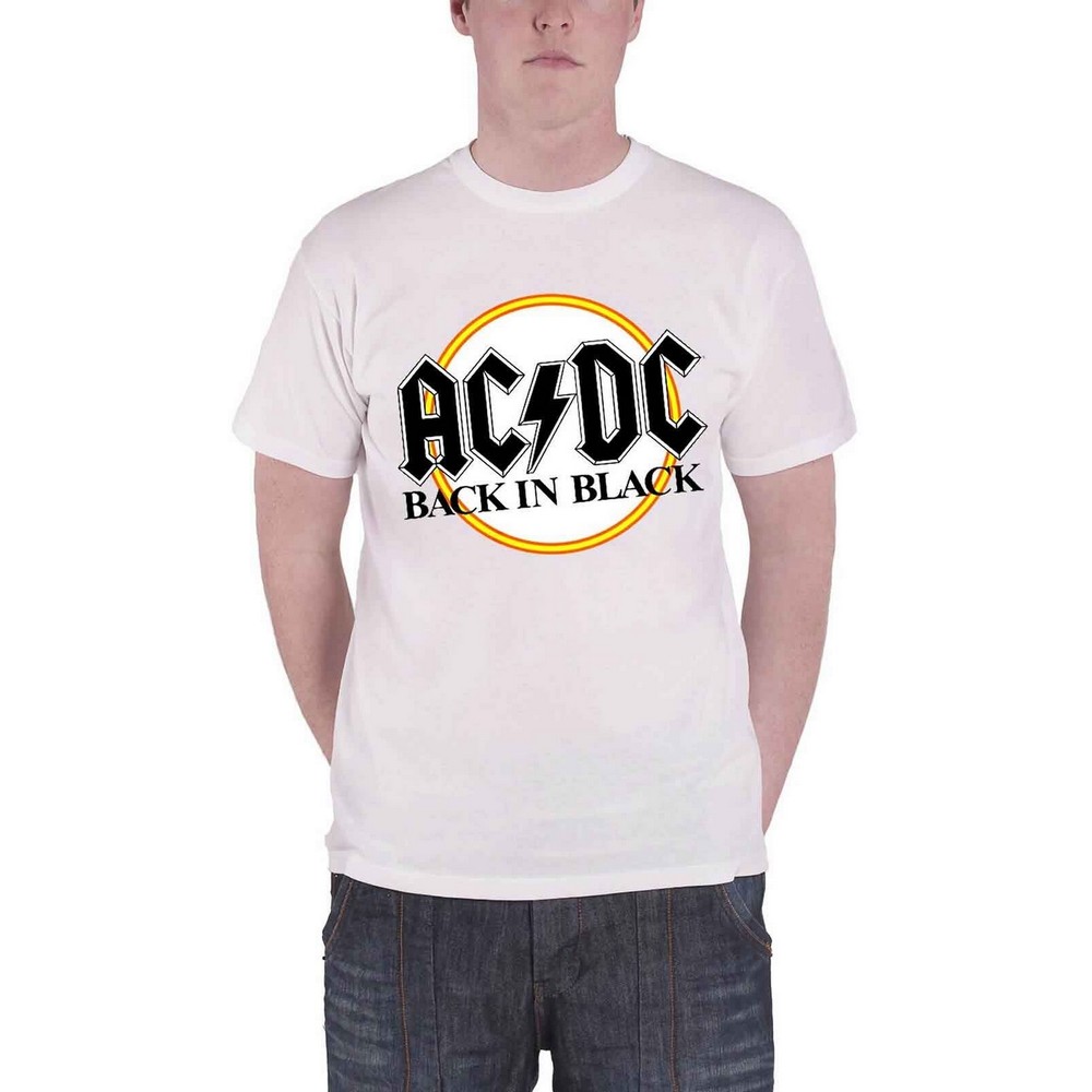 (エーシー・ディーシー) AC/DC オフィシャル商品 ユニセックス Back In Black Tシャツ 半袖 トップス 【海外通販】(4)