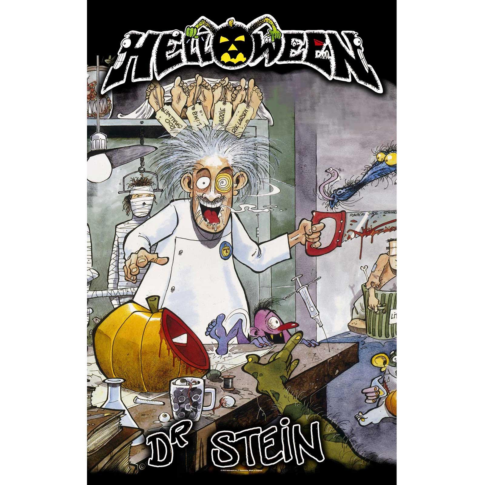 (ハロウィン) Helloween オフィシャル商品 Dr. Stein テキスタイルポスター 布製 ポスター 【海外通販】