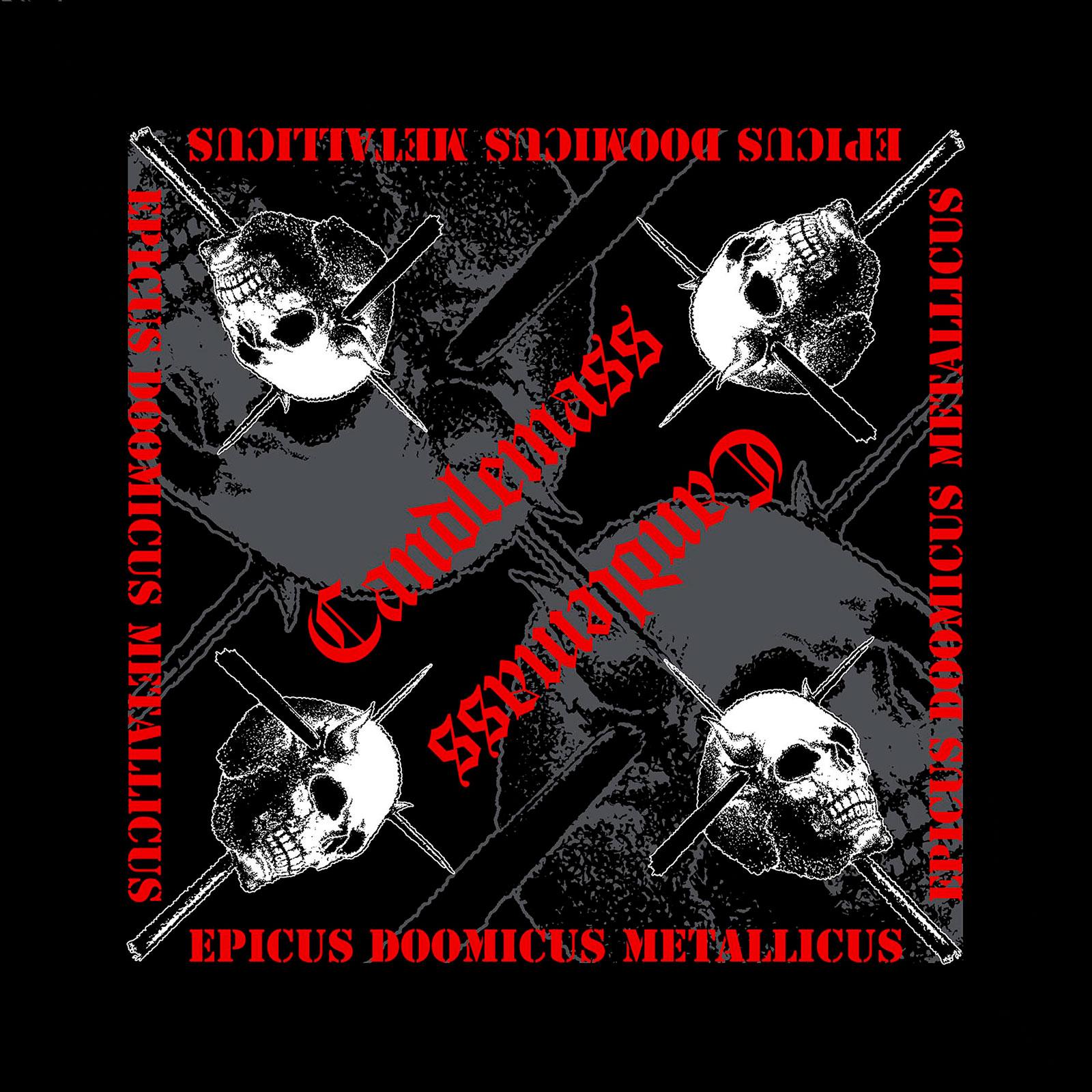 (キャンドルマス) Candlemass オフィシャル商品 ユニセックス Epicus Doomicus Metallicus バンダナ スカーフ ハンカチ 【海外通販】
