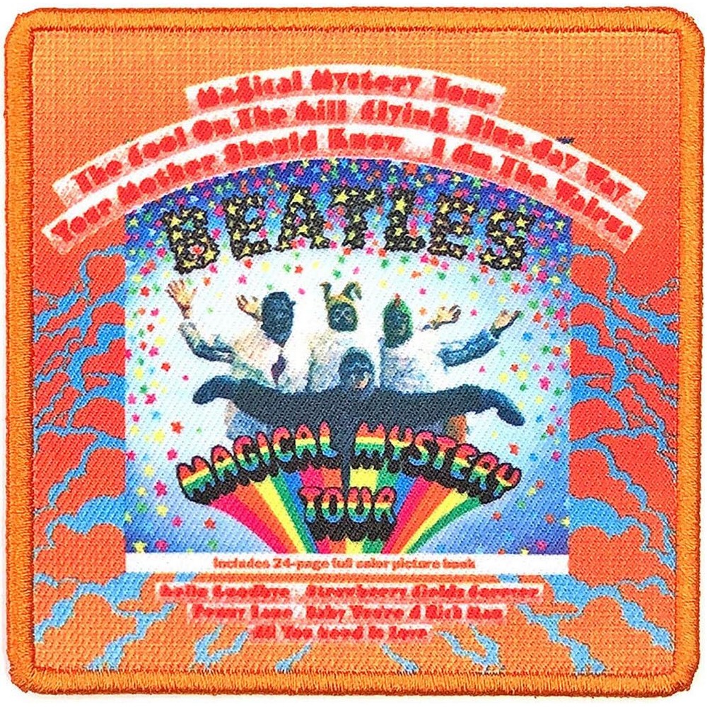 (ビートルズ) The Beatles オフィシャル商品 Magical Mystery Tour ワッペン スタンダード アイロン装着 パッチ 【海外通販】