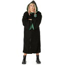 (ハリー・ポッター) Harry Potter オフィシャル商品 ユニセックス スリザリン レプリカ フードつきガウン ローブ 【海外通販】