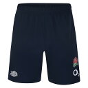 (アンブロ) Umbro ラグビー イングランド代表 England R.F.U. オフィシャル商品 キッズ・子供用 23/24 ニット スポーツ ショートパンツ アクティブウェア 【海外通販】