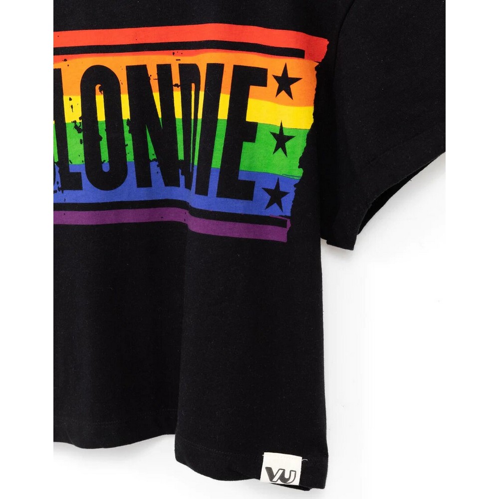 (ブロンディ) Blondie オフィシャル商品 レディース Rainbow Tシャツ クロップ 半袖 トップス 【海外通販】