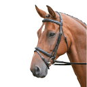 商品説明・ 素材: 植物タンニンレザー。・ 留め具: バックル。・ 優れた耐久性。・ フックスタッドビレ、パッド入り額革/ヘッドピース/鼻革。・ 頭頂にかかるプレッシャーを軽減。・ ラバーグリップ手綱。・ スクエアライズド・ヘッドピース。・ ステンレススチール素材留め具。・ ディテール: ステッチ。・ サイズ目安(馬の体高):スモールポニー-11-12ハンド(112-122cm)/ポニー-12-14ハンド(122-142cm)/コブ-14.2-15.1ハンド(147-155cm)/フル-15.2-16.2ハンド(157-168cm)/エクストラフル-16.2ハンド以上(168cm以上)。 カラーブラック 26/03/2024