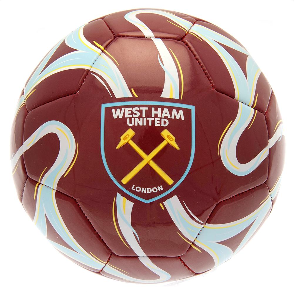 ウェストハム・ユナイテッド フットボールクラブ West Ham United FC オフィシャル商品 Cosmos サッカーボール 【海外通販】