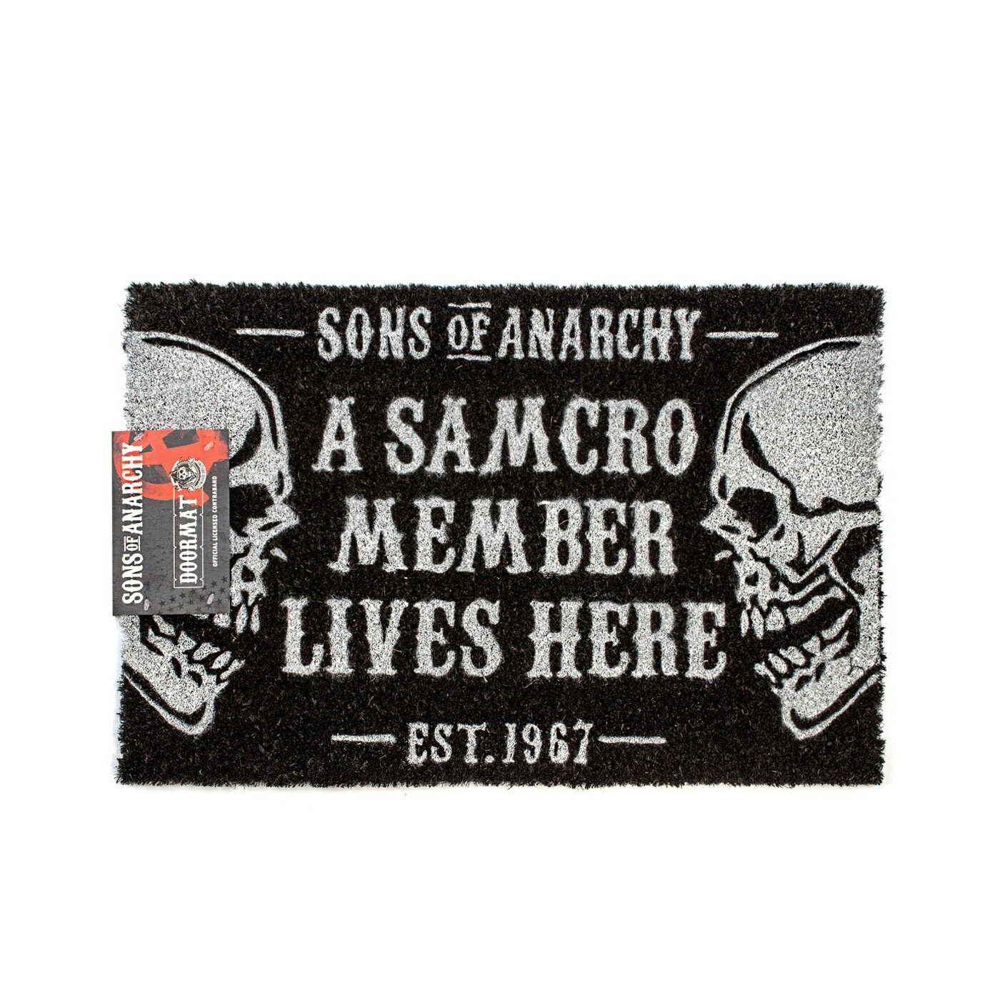 (サンズ・オブ・アナーキー) Sons Of Anarchy オフィシャル商品 ドアマット 玄関マット 【海外通販】