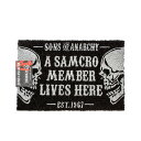 (サンズ オブ アナーキー) Sons Of Anarchy オフィシャル商品 ドアマット 玄関マット 【海外通販】