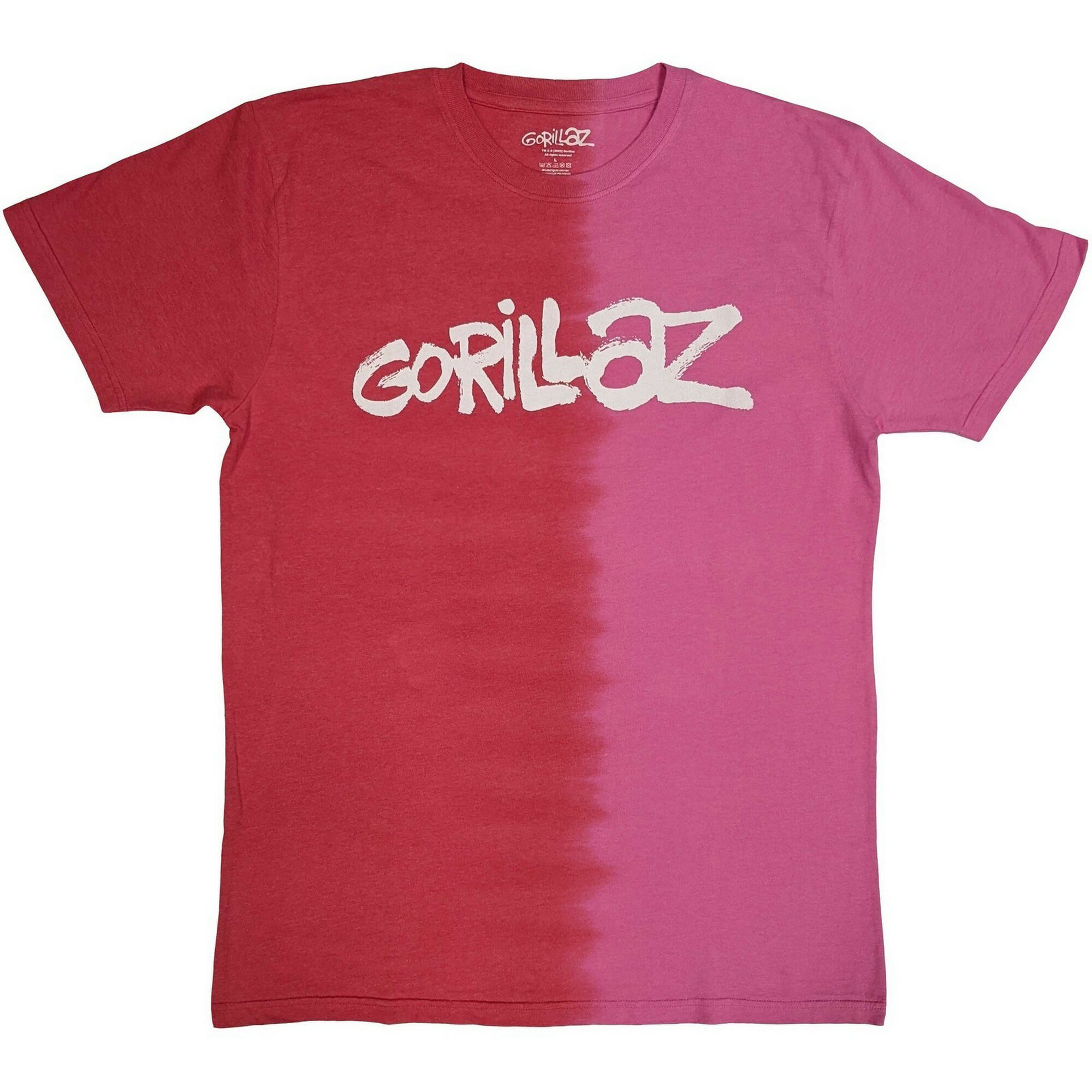 Rakuten - (ゴリラズ) Gorillaz オフィシャル商品 ユニセックス Brush Tシャツ ロゴ 半袖 トップス 【海外通販】