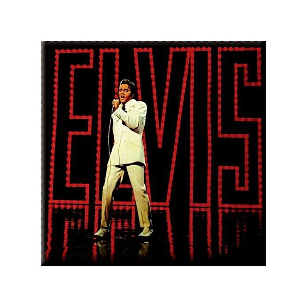 (エルヴィス・プレスリー) Elvis Presley オフィシャル商品 68 Special フリッジマグネット 冷蔵庫 磁石 【海外通販】