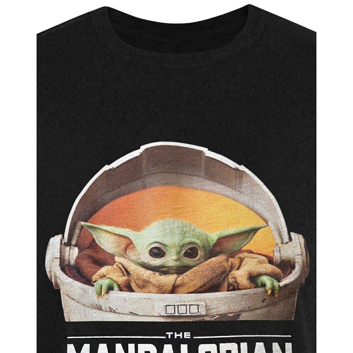 (スター ウォーズ) Star Wars オフィシャル商品 メンズ マンダロリアン ベビーヨーダ Tシャツ 半袖 トップス カットソー 【海外通販】