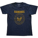 (ラモーンズ) Ramones オフィシャル商品 ユニセックス ウォッシュコレクション Tシャツ Presidential Seal 半袖 トップス 【海外通販...