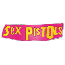(セックス・ピストルズ) Sex Pistols オフィシャル商品 Classic ロゴ バッジ 【海外通販】