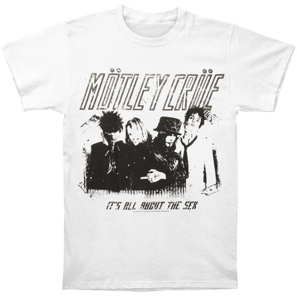 (モトリー・クルー) Motley Crue オフィシャル商品 ユニセックス ステンシル Tシャツ 半袖 トップス 【海外通販】