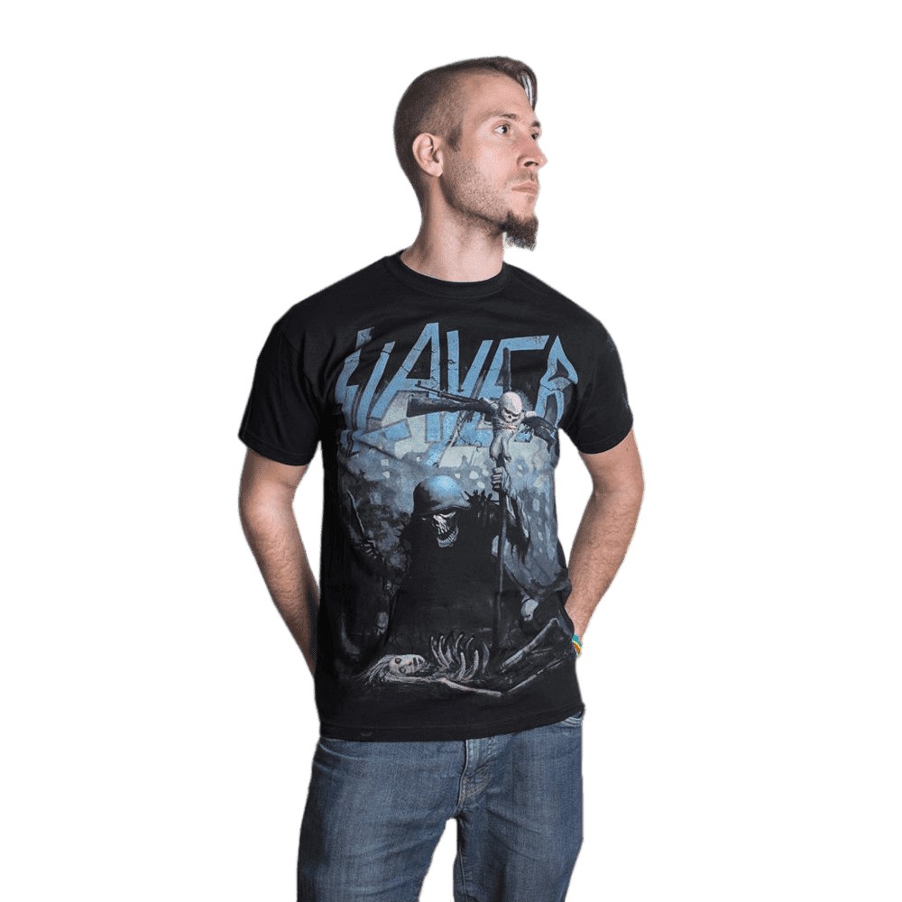 (スレイヤー) Slayer オフィシャル商品 ユニセックス Soldier Cross Tシャツ 半袖 トップス 【海外通販】