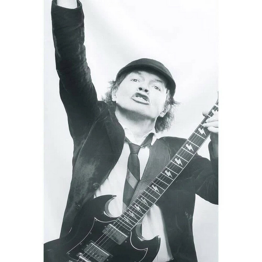 (エーシー・ディーシー) AC/DC オフィシャル商品 Angus テキスタイルポスター 布製 ポスター 【海外通..