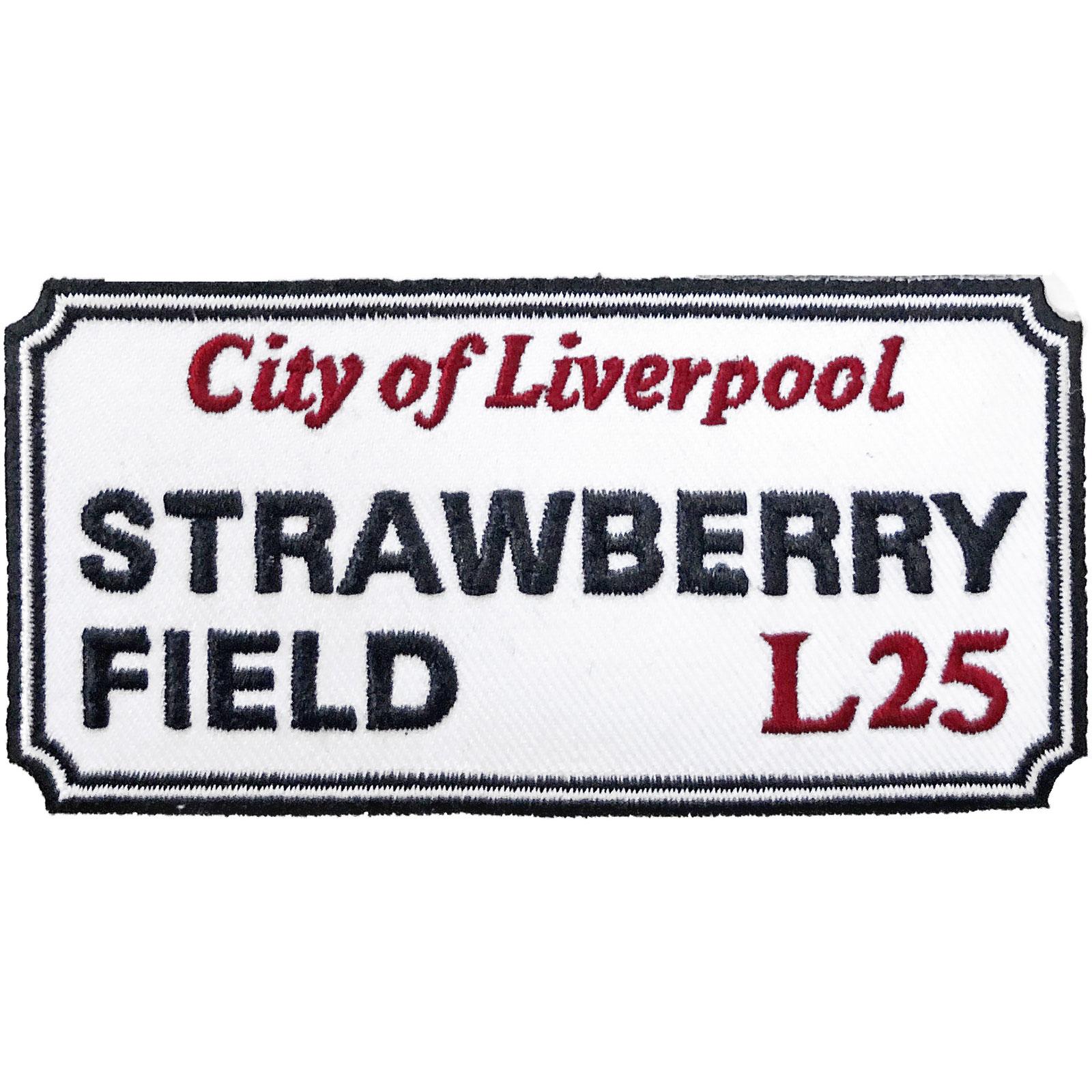 Strawberry Field. Liverpool ワッペン ロードサイン パッチ 【海外通販】