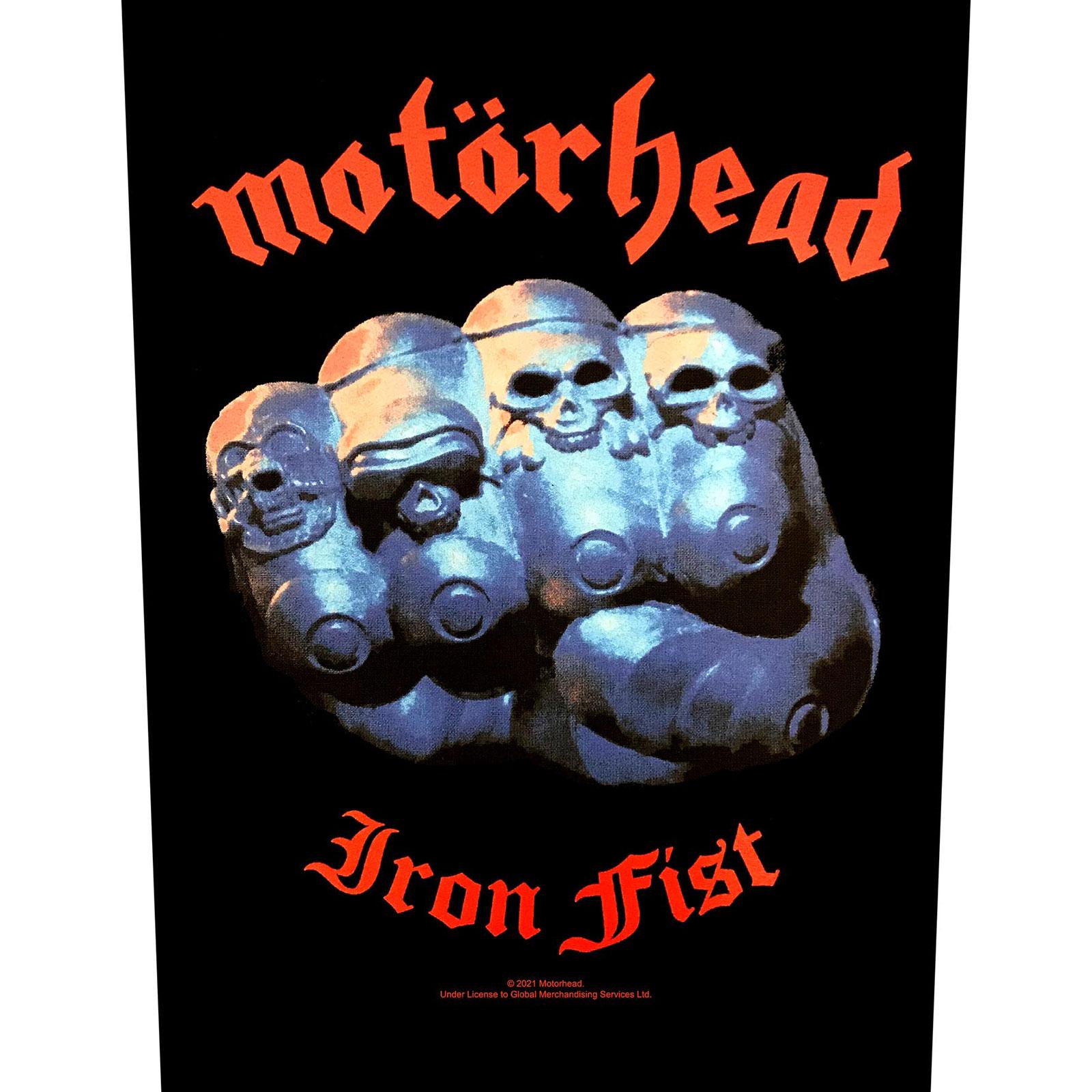 (モーターヘッド) Motorhead オフィシャル商品 Iron Fist 2017 ワッペン パッチ 【海外通販】