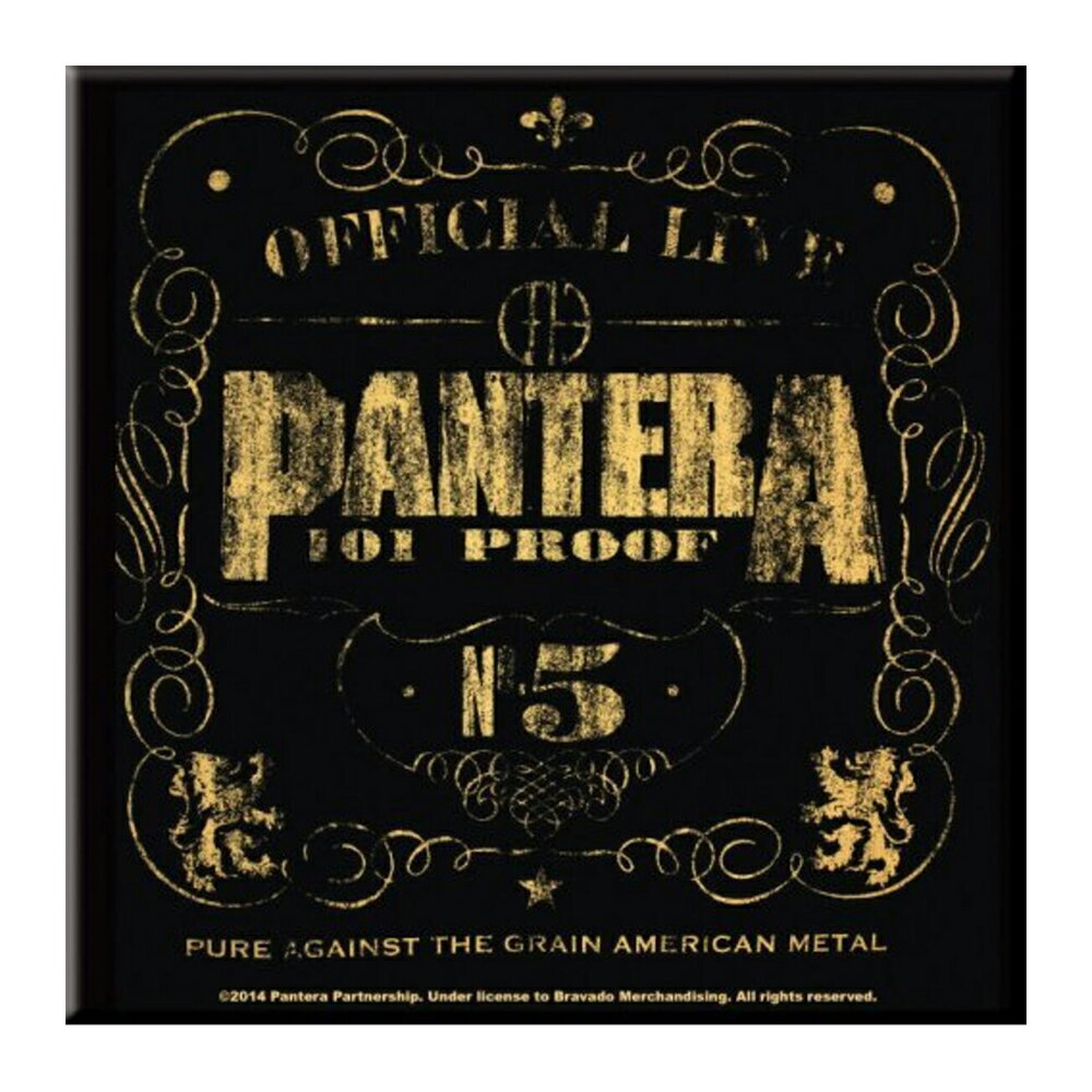 (パンテラ) Pantera オフィシャル商品 Proof フリッジマグネット 冷蔵庫 磁石 【海外通販】