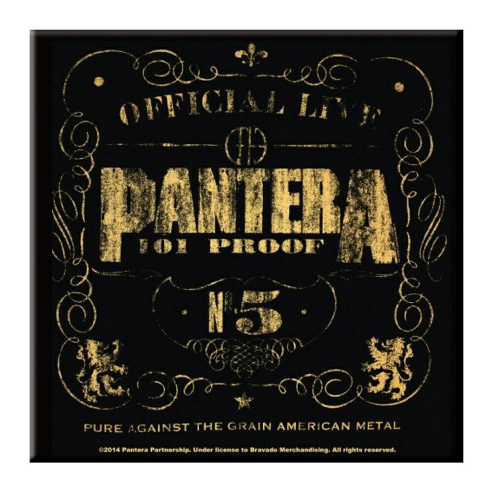 Rakuten - (パンテラ) Pantera オフィシャル商品 Proof フリッジマグネット 冷蔵庫 磁石 【海外通販】