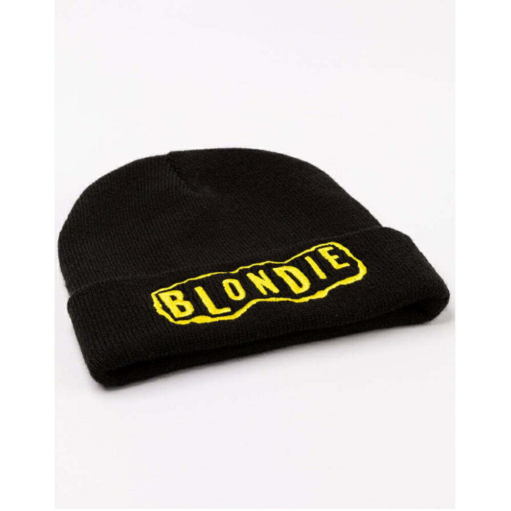 (ブロンディ) Blondie オフィシャル商品 ロゴ ニット帽 ビーニーハット 帽子 【海外通販】