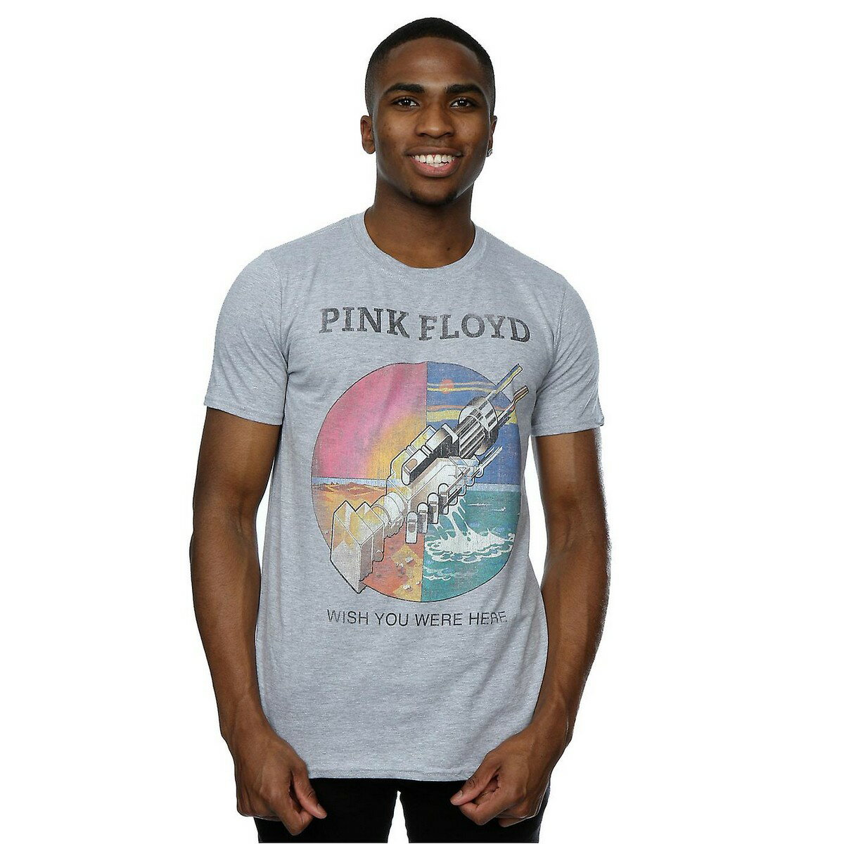 (ピンク フロイド) Pink Floyd オフィシャル商品 メンズ Wish You Were Here Tシャツ ヘザー 半袖 トップス 【海外通販】