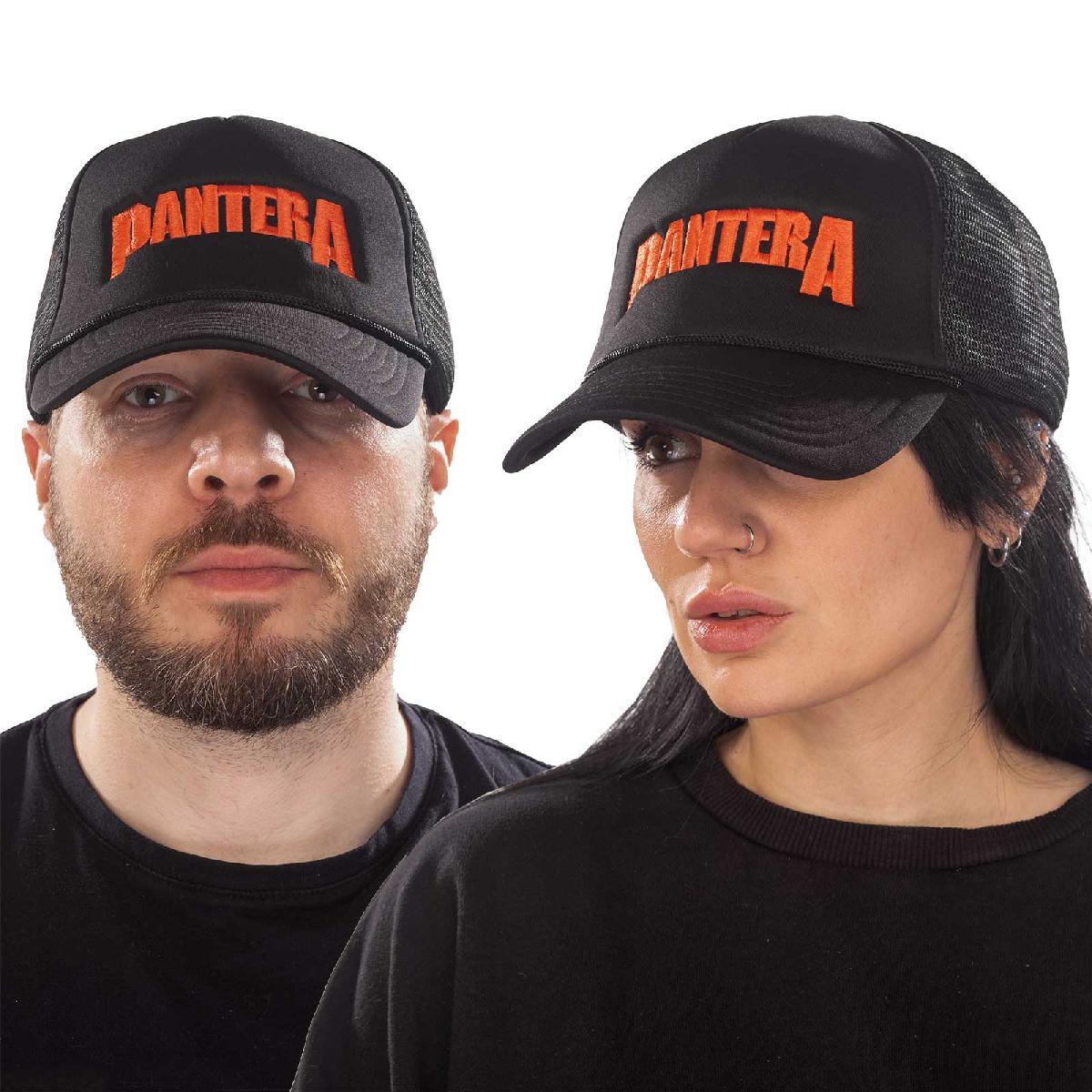 (パンテラ) Pantera オフィシャル商品 ユニセックス ロゴ ベースボールキャップ 帽子 