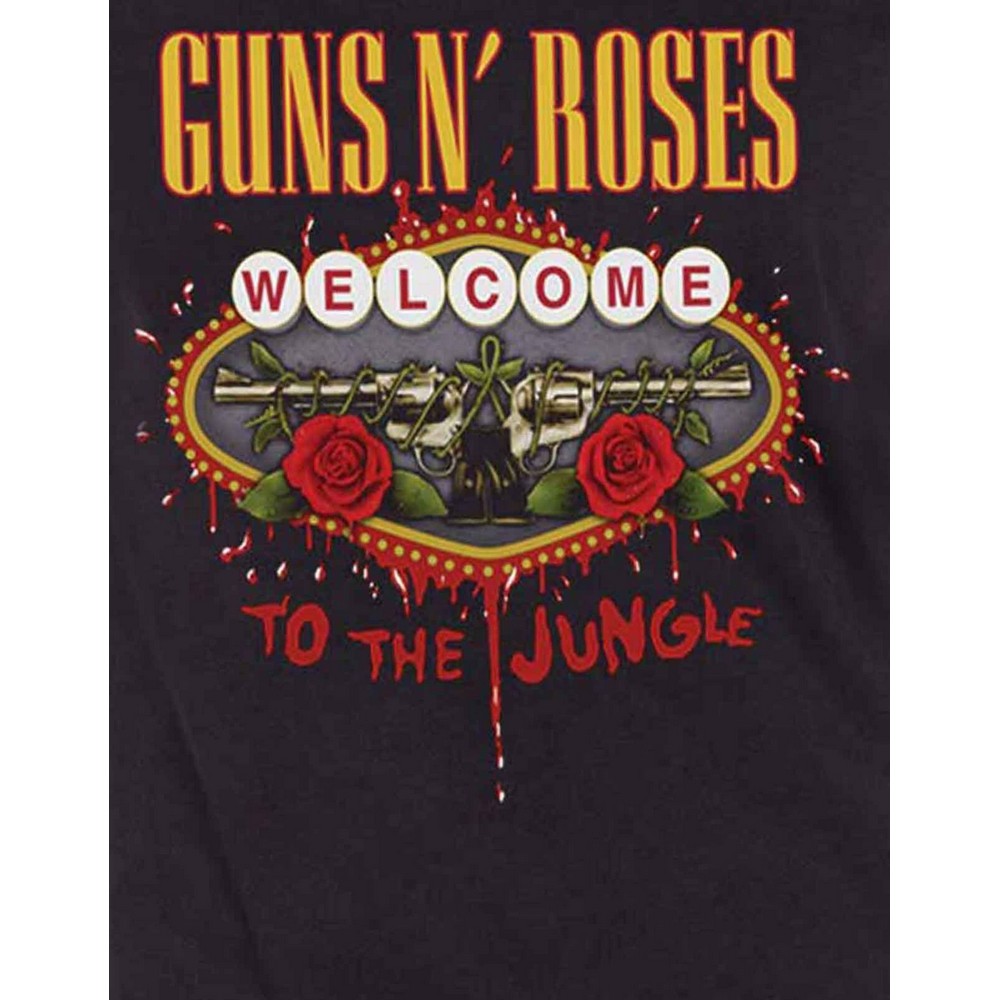(ガンズ・アンド・ローゼズ) Guns N Roses オフィシャル商品 レディース Welcome to the Jungle Tシャツ 半袖 トップス 【海外通販】