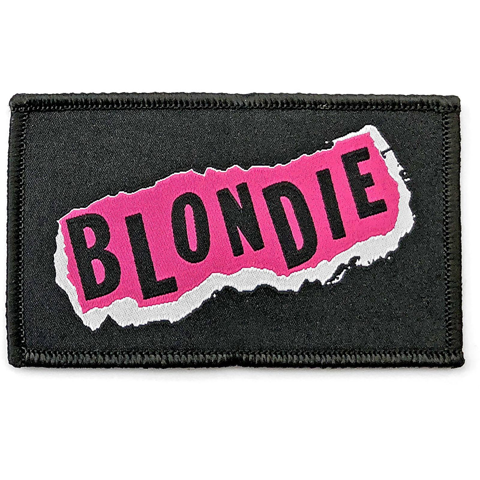 (ブロンディ) Blondie オフィシャル商品 ロゴ パンク ワッペン 織地 パッチ 【海外通販】