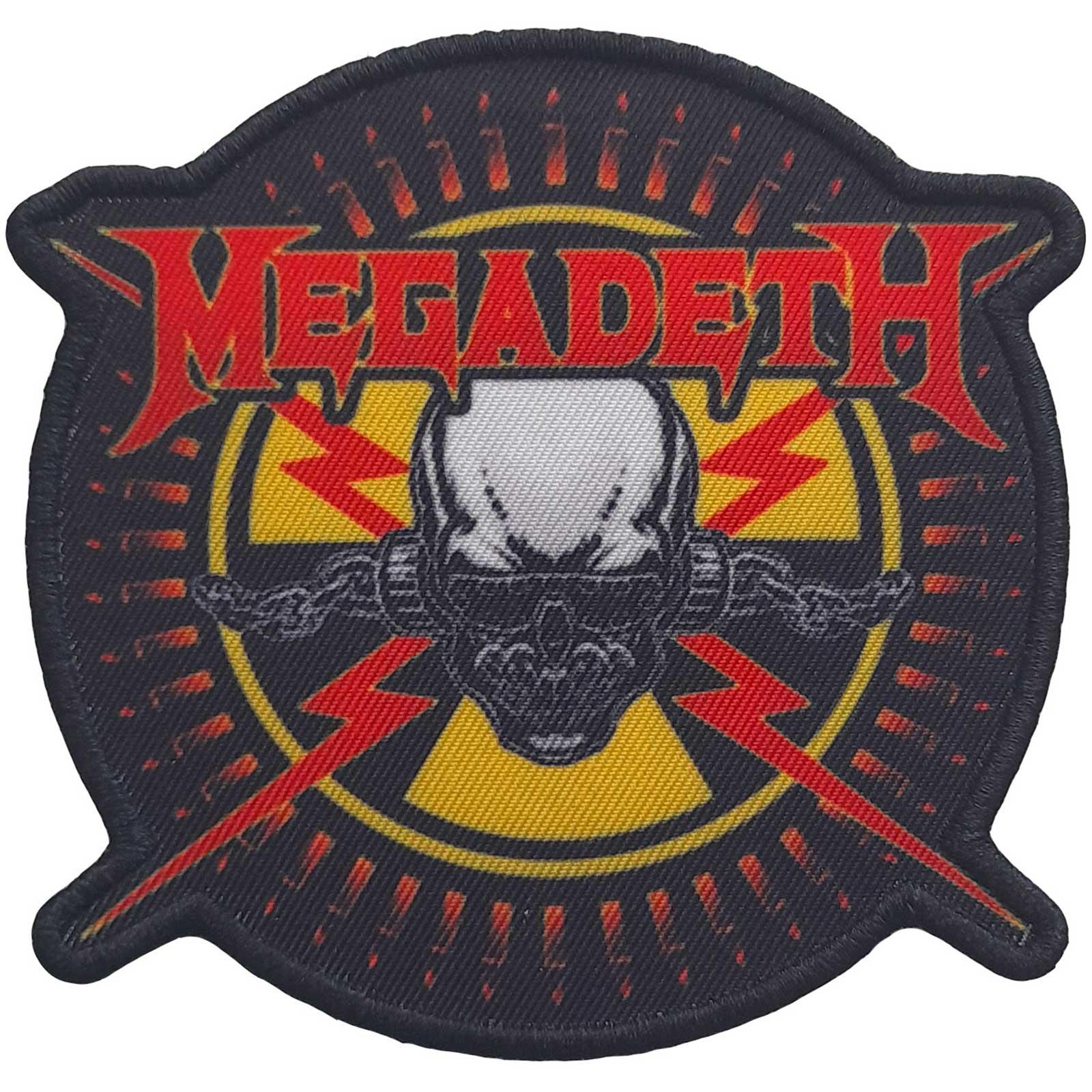 (メガデス) Megadeth オフィシャル商品 Bullet ワッペン アイロン装着 パッチ 【海外通販】