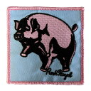 (ピンク・フロイド) Pink Floyd オフィシャル商品 Animals Pig ワッペン 織地 パッチ 【海外通販】