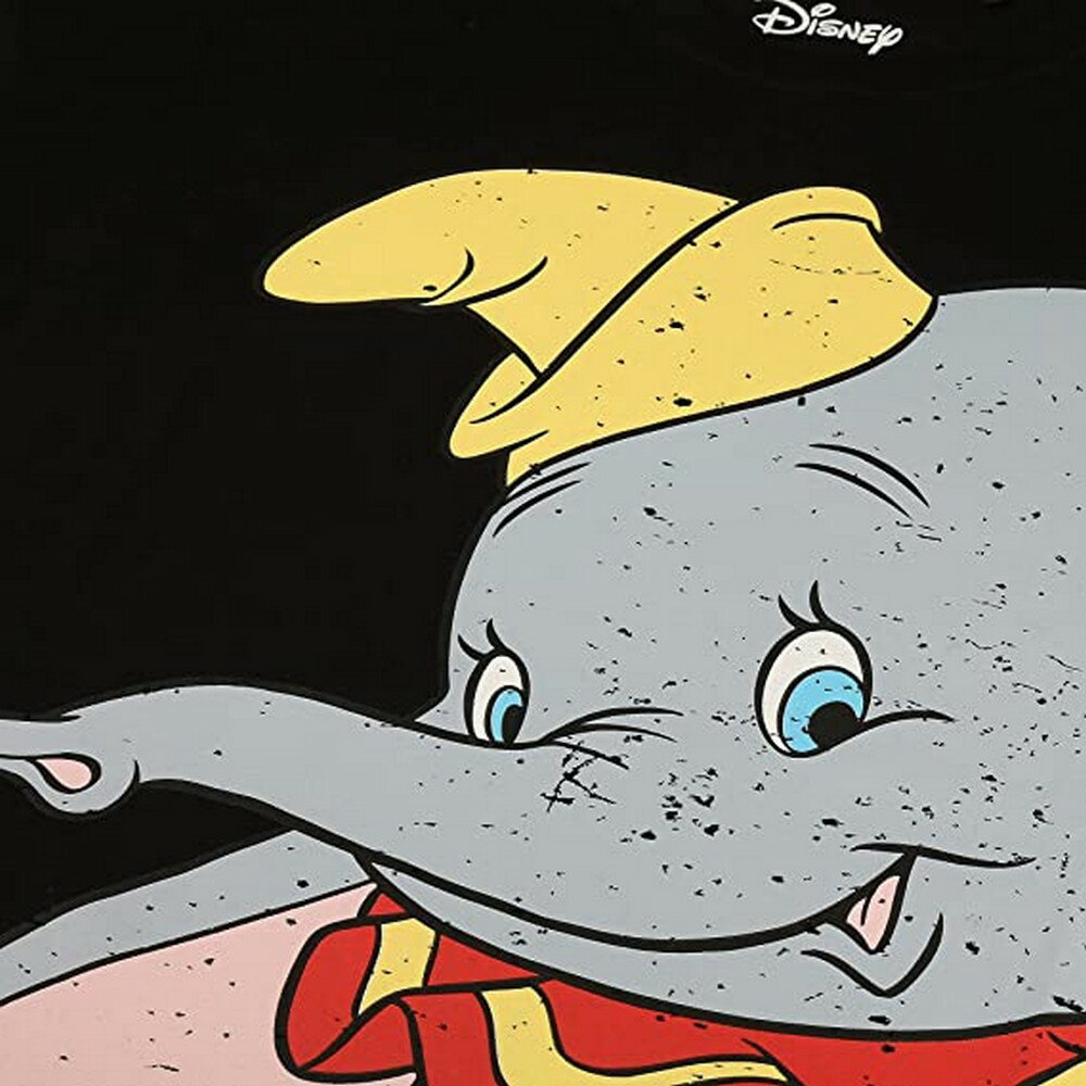 (ダンボ) Dumbo オフィシャル商品 レディース Smile Tシャツ ルースフィット 半袖 トップス 【海外通販】