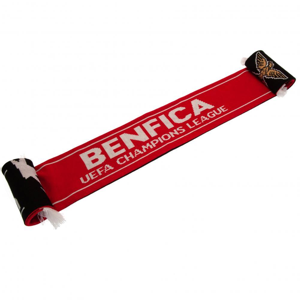 SLベンフィカ フットボールクラブ SL Benfica オフィシャル商品 Champions League フットボールスカーフ マフラー 【海外通販】