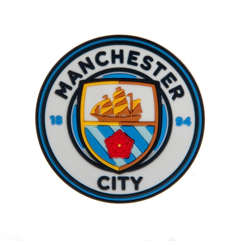 マンチェスター・シティ フットボールクラブ Manchester City FC ロゴ 冷蔵庫 マグネット 【海外通販】
