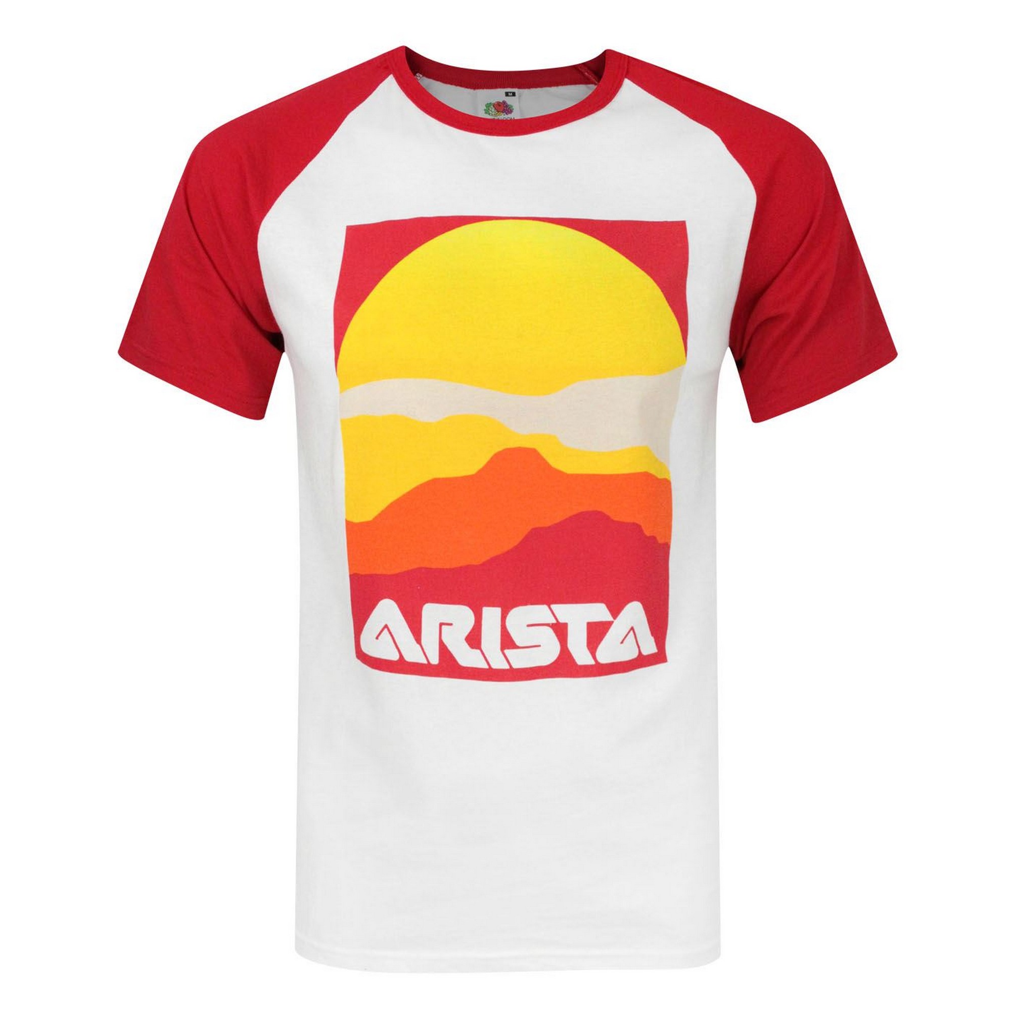 (アリスタ・レコード) Arista Records オフィシャル商品 メンズ ベースボールTシャツ Tシャツ 半袖 カットソー トップス 【海外通販】