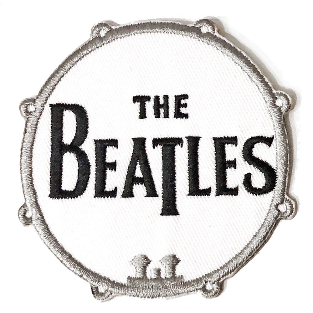 乐天商城 - (ビートルズ) The Beatles オフィシャル商品 ドラム ロゴ ワッペン アイロン接着 パッチ 【海外通販】