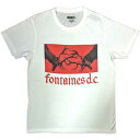 (フォンテインズD.C.) Fontaines DC オフィシャル商品 ユニセックス Gothic Tシャツ ロゴ 半袖 トップス 【海外通販】