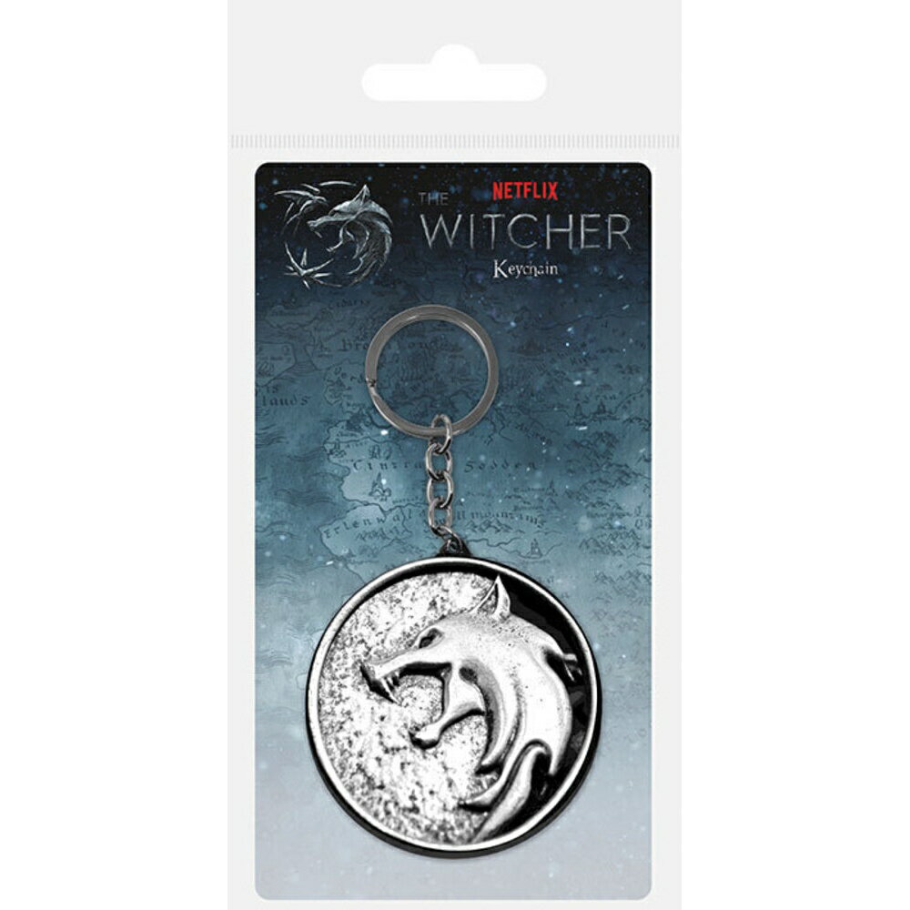 (ウィッチャー) The Witcher オフィシャル商品 ウルフ キーホルダー 【海外通販】