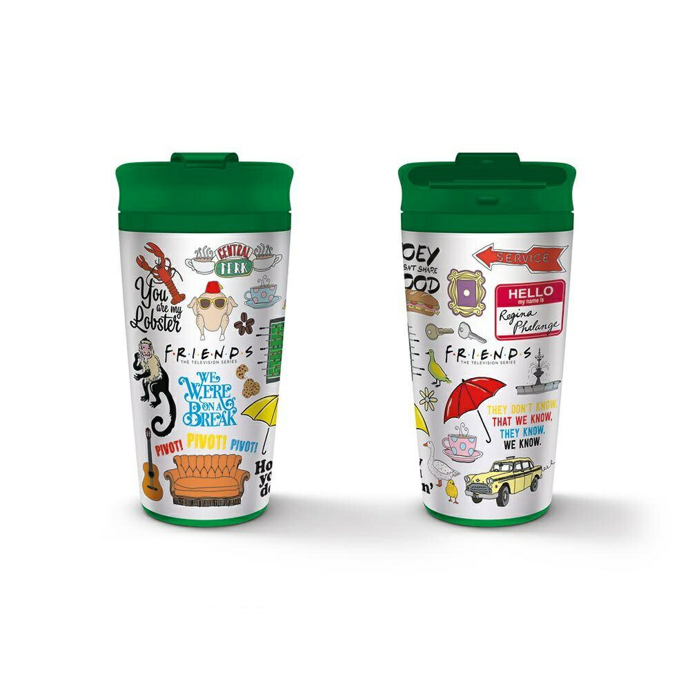 (フレンズ) Friends オフィシャル商品 アイコン トラベルマグ 携帯マグ タンブラー 【海外通販】
